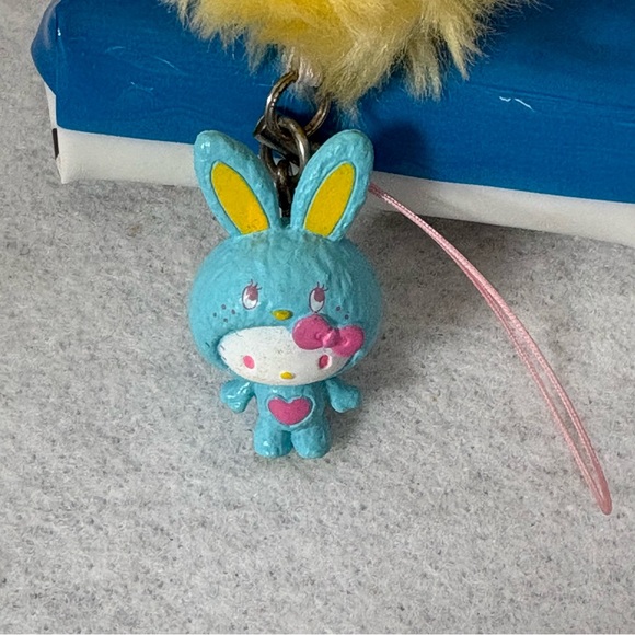 SOLD SET OF 3 HELLO KITTY Kiss Lock Pouch Keychain Bag Gold Hanger Bunny Charm - Picture 14 of 15